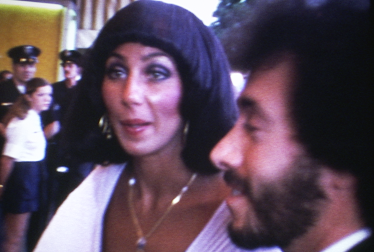 Cher and David Geffen Footage from Hollywood and the Stars