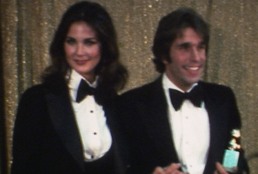 Lynda Carter and Henry Winkler Footage from Hollywood and the Stars