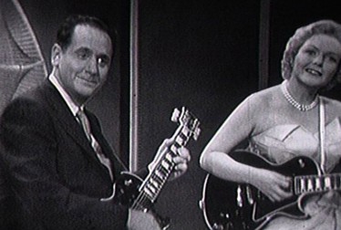 Les Paul & Mary Ford Footage from The Jimmie Rodgers Show