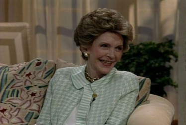 Nancy Reagan Footage from A Conversation With Dinah