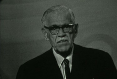 Boris Karloff Footage from The Entertainers