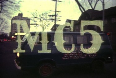 MC5 Logo on Leni Sinclair Film Footage Footage