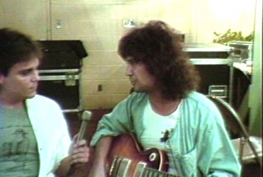 Billy Squier Footage from Saturday Night At The Video