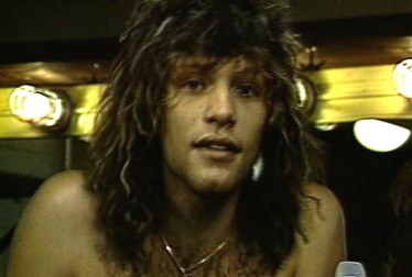 Bon Jovi Footage from Saturday Night At The Video