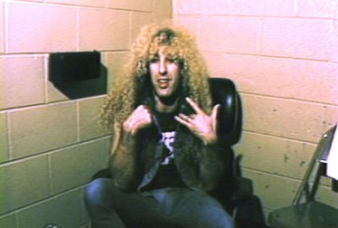 Dee Snider Footage from Saturday Night At The Video