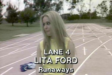 Lita Ford Footage from Rock’n Roll Sports Classic