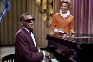 Ray Charles and Dinah Shore Footage from Kraft Music Hall