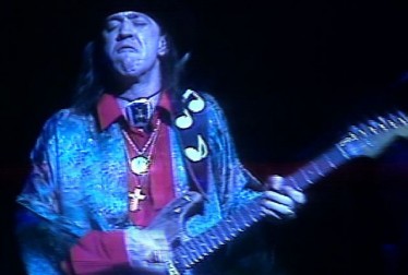 Stevie Ray Vaughn Footage from Saturday Night At The Video