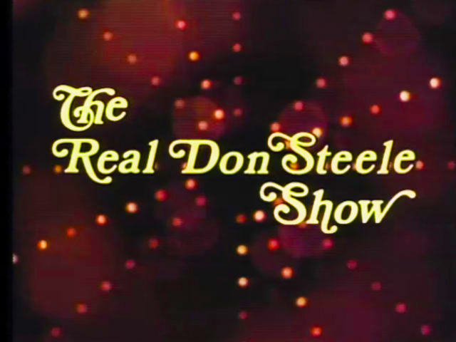 Real Don Steele Show Logo 2 Footage Library