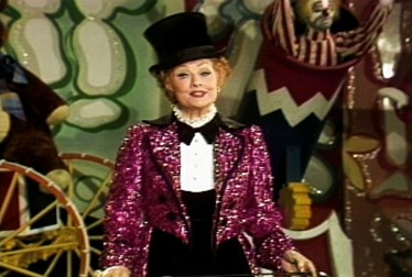 Lucille Ball on Circus of the Stars Footage