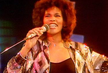 WHITNEY HOUSTON Footage from TopPop